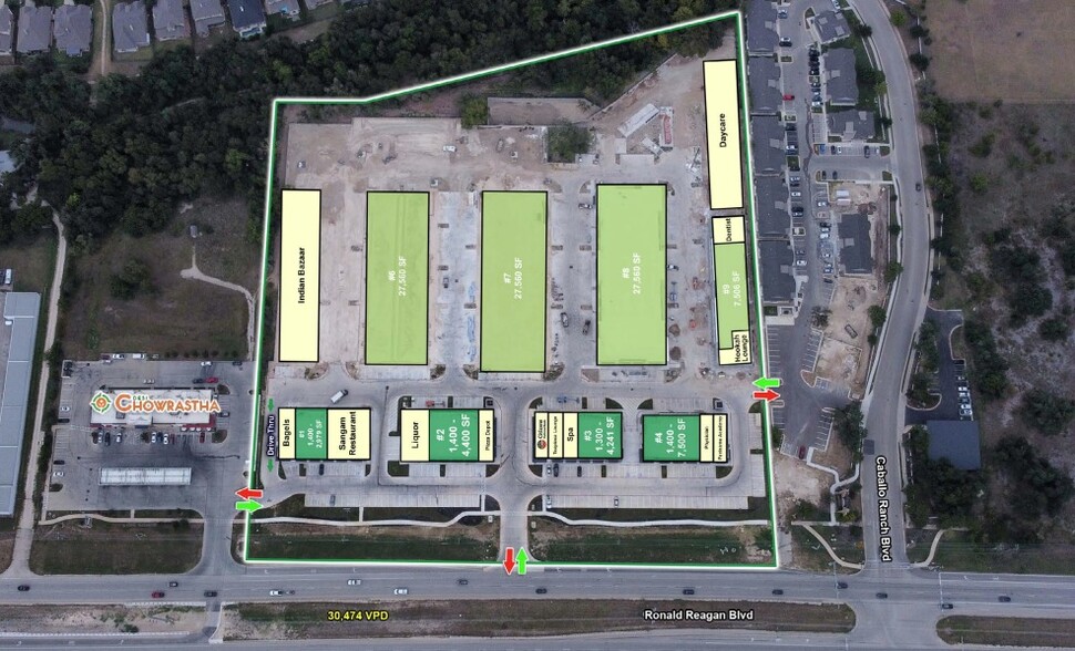 14300 Ronald Reagan Blvd, Cedar Park, TX à louer - Plan de site - Image 3 de 28