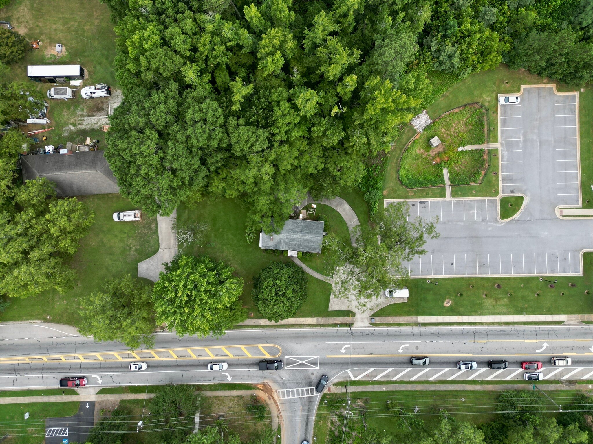 381 Conyers Rd, Loganville, GA for sale Aerial- Image 1 of 16