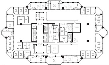 222 3rd Ave SW, Calgary, AB à louer Plan d’étage- Image 1 de 1