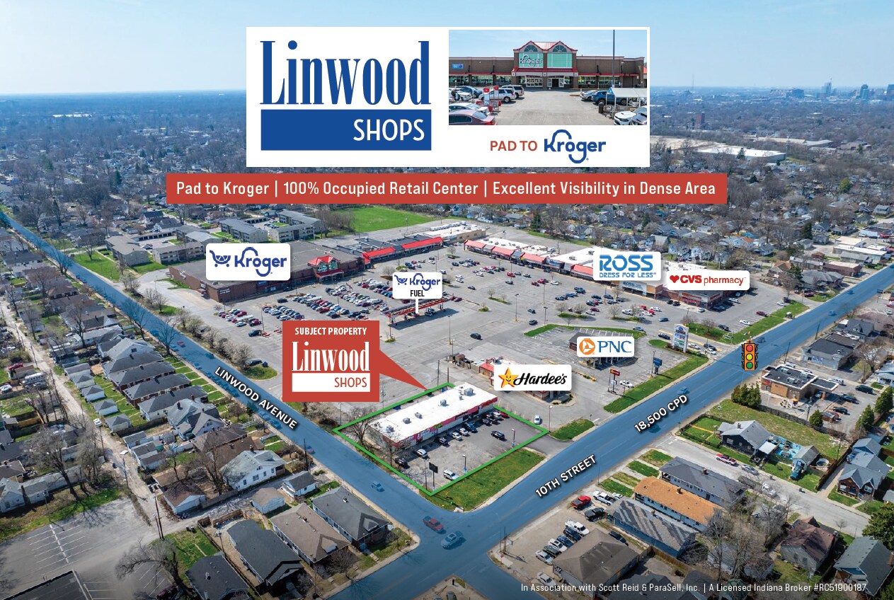 4477-4485 E 10th St, Indianapolis, IN à vendre Photo principale- Image 1 de 6
