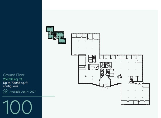 7405 Rte Transcanadienne, Montréal, QC for lease Floor Plan- Image 1 of 1