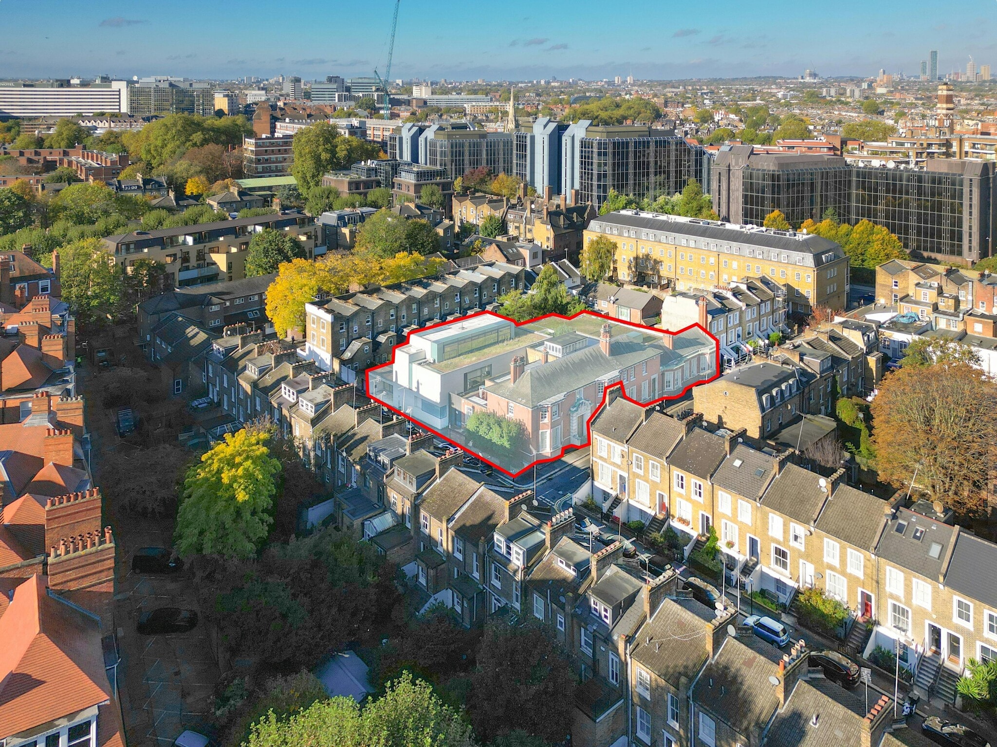 31 Vernon St, London for sale Aerial- Image 1 of 34