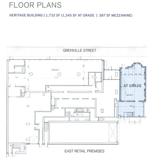 9 Grenville St, Toronto, ON for sale Floor Plan- Image 1 of 1