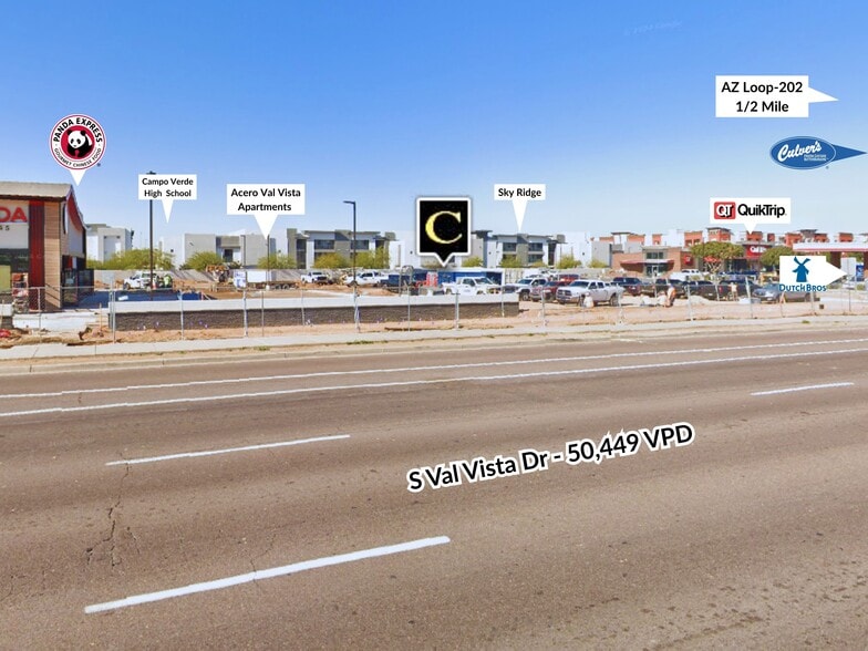 Melrose & Val Vista NWC dr, Gilbert, AZ à vendre - Photo du bâtiment - Image 2 de 3