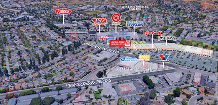 11030 Jefferson Blvd, Culver City, CA - AÉRIEN  Vue de la carte - Image1