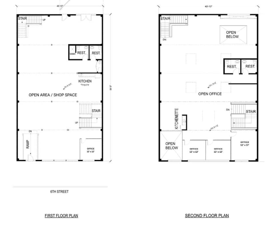 586 6th St, San Francisco, CA for lease Floor Plan- Image 1 of 1