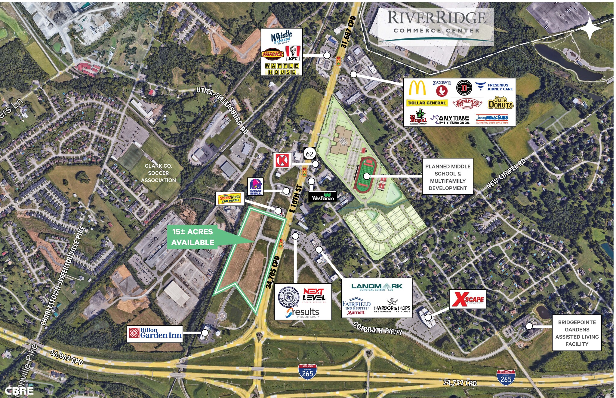 E. Hwy 62 Hwy, Jeffersonville, IN for sale Primary Photo- Image 1 of 2