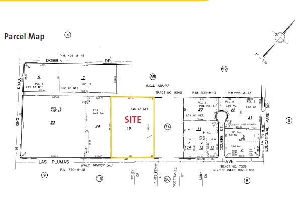 1885 Las Plumas Ave, San Jose, CA à louer - Plan cadastral - Image 3 de 3