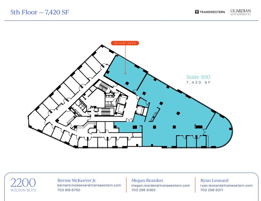 2200 Wilson Blvd, Arlington, VA for lease Floor Plan- Image 1 of 1