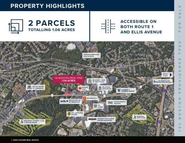 151 Boston Providence Tpke, Norwood, MA for sale - Building Photo - Image 2 of 4