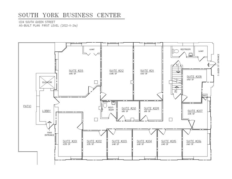 1224 S Queen St, York, PA à louer - Plan d’étage - Image 2 de 9