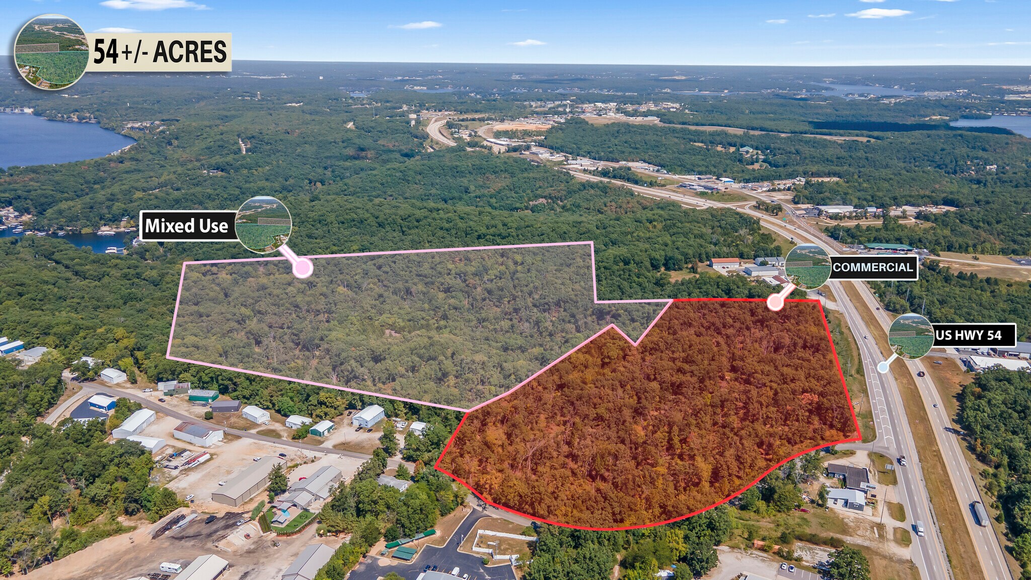 TBD US-54 Hwy, Osage Beach, MO for sale Primary Photo- Image 1 of 36