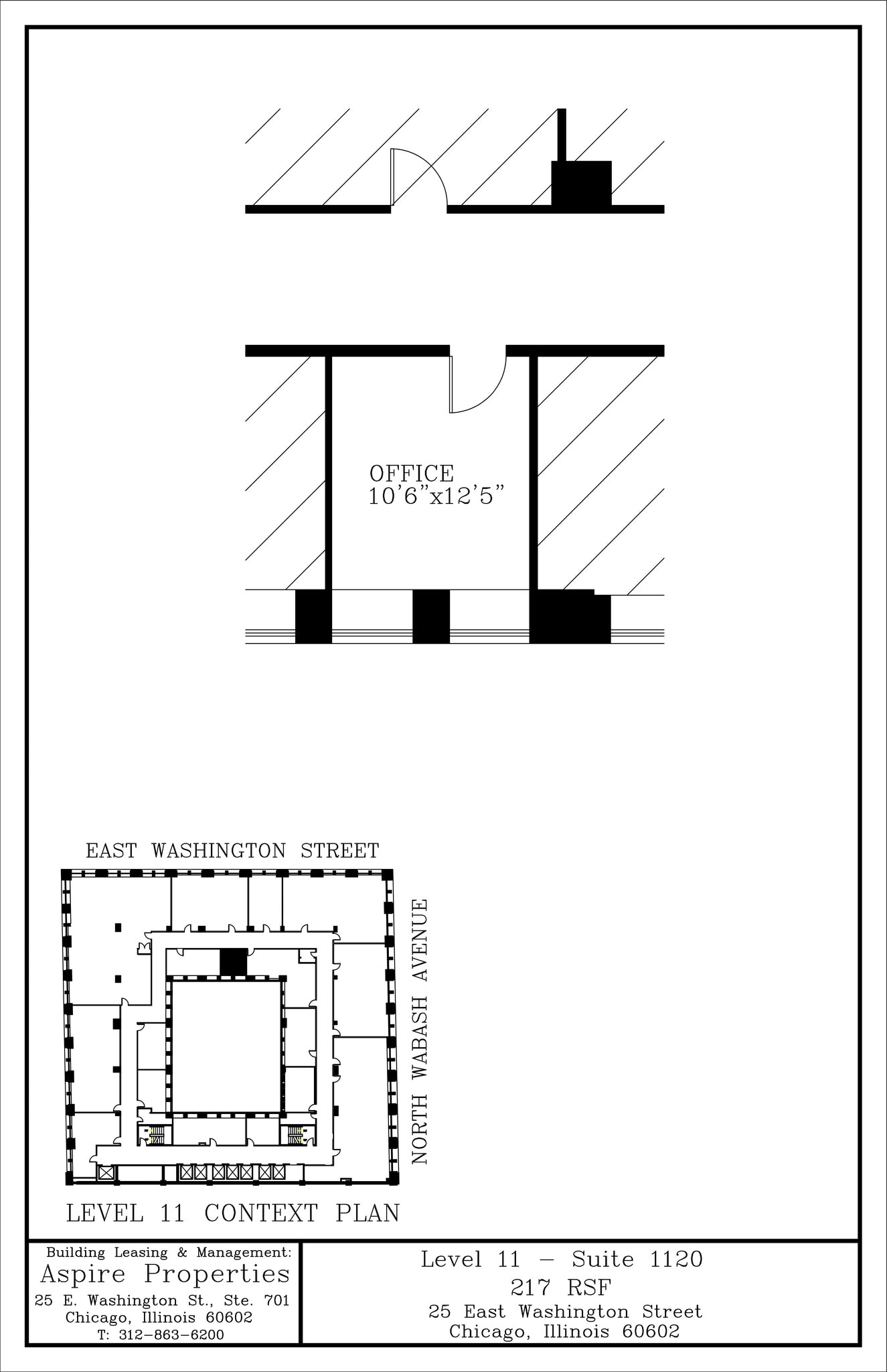 25 E Washington St, Chicago, IL for lease Site Plan- Image 1 of 1