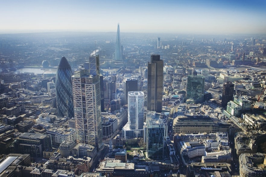 99 Bishopsgate, London for lease - Aerial - Image 2 of 22