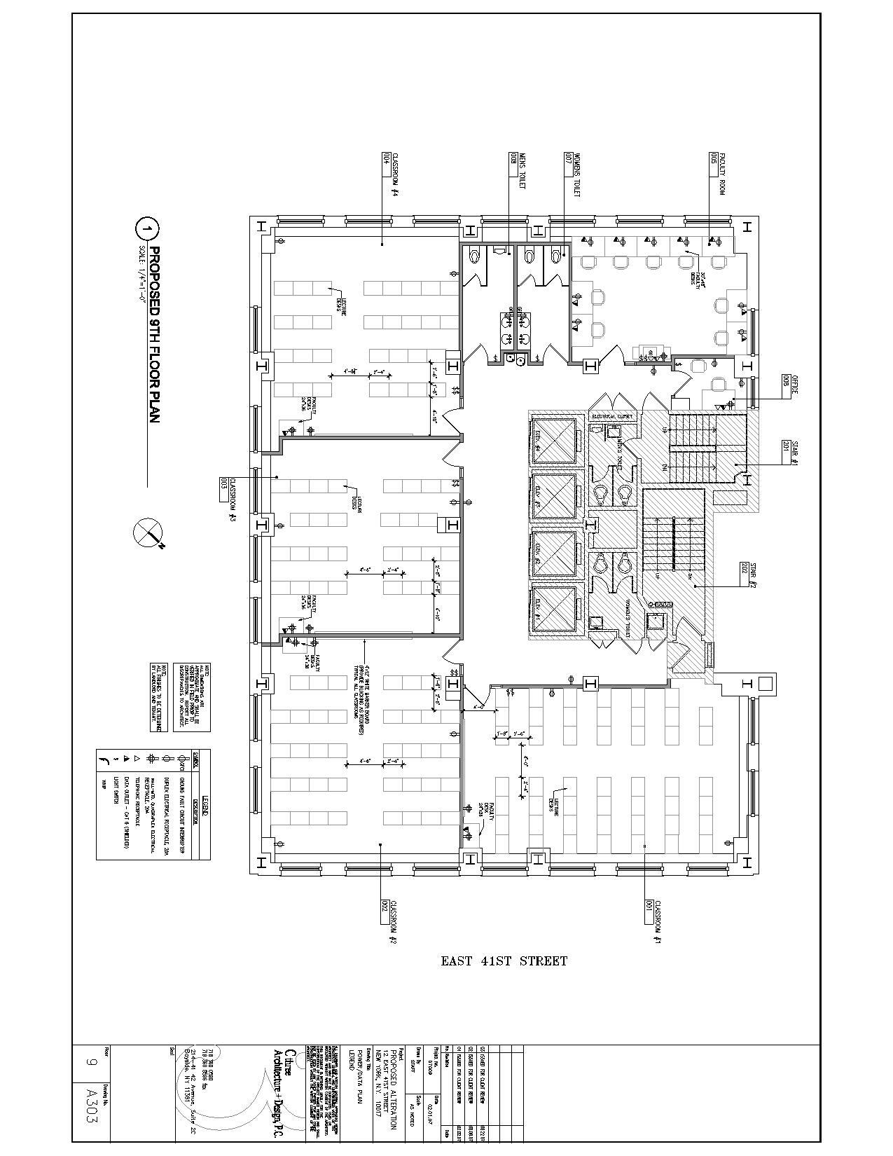 12 E 41st St, New York, NY à louer Plan d  tage- Image 1 de 1