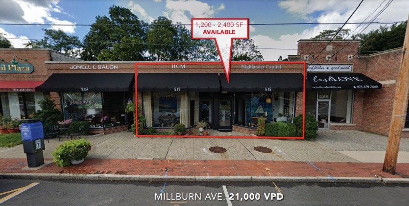 535 Millburn Ave, Short Hills, NJ for lease - Building Photo - Image 1 of 3