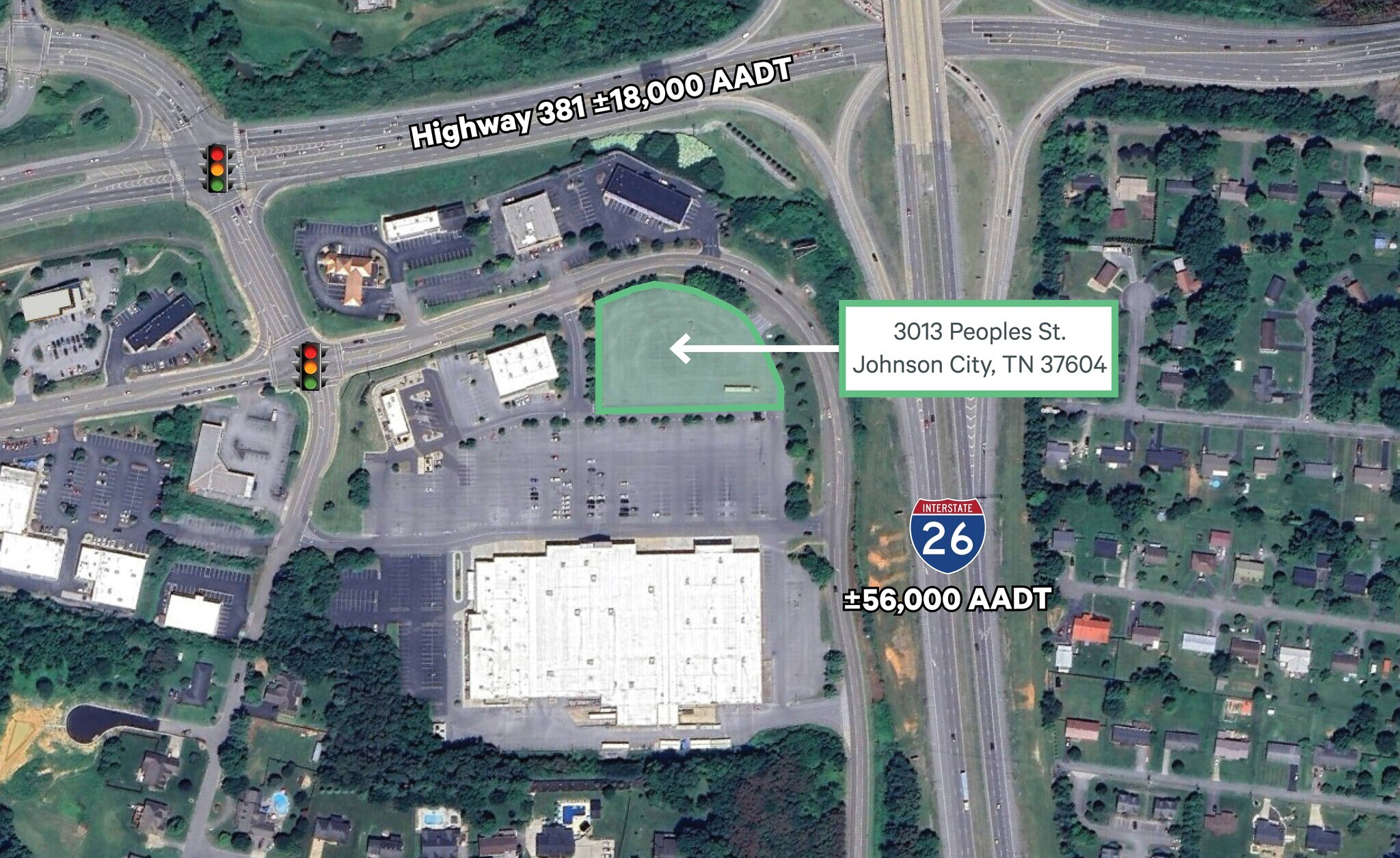 3013 Peoples St, Johnson City, TN à louer Photo principale- Image 1 de 3