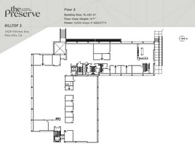 3425 Hillview Ave, Palo Alto, CA for lease Floor Plan- Image 2 of 3