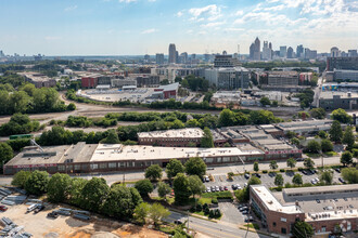 887 W Marietta St NW, Atlanta, GA - aerial  map view