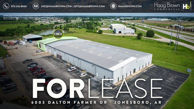 More details for 6003 Dalton Farmer Dr, Jonesboro, AR - Industrial for Lease