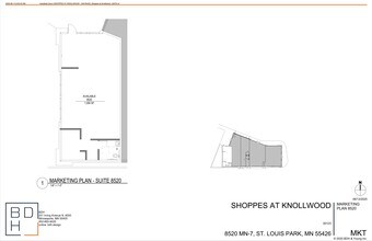 8500-8530 Highway 7, Saint Louis Park, MN for lease Site Plan- Image 1 of 1
