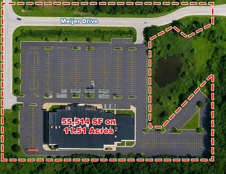 100 Meijer Dr, Michigan City, IN à vendre - Photo du bâtiment - Image 2 de 4