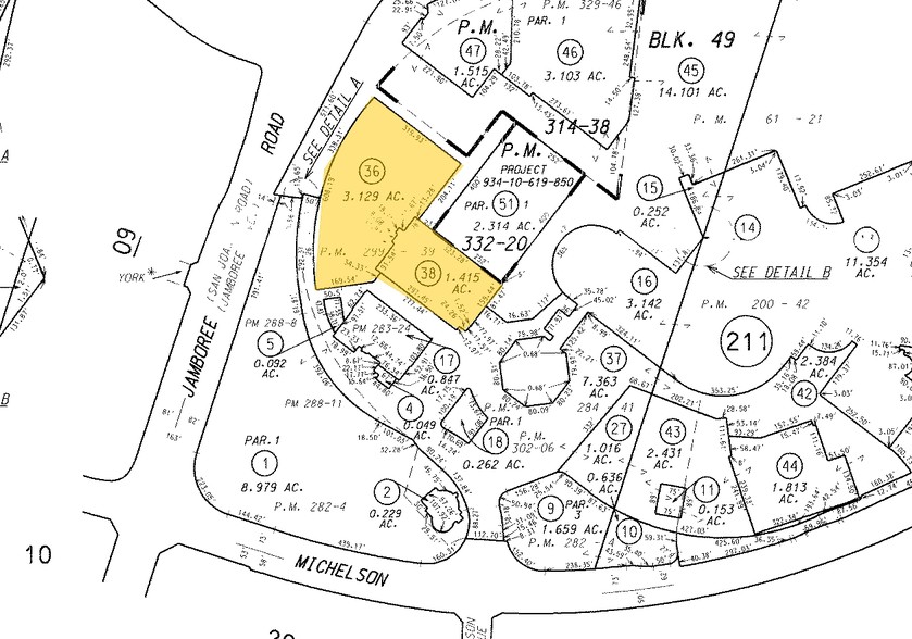 3121 Michelson Dr, Irvine, CA à vendre - Plan cadastral - Image 1 de 1