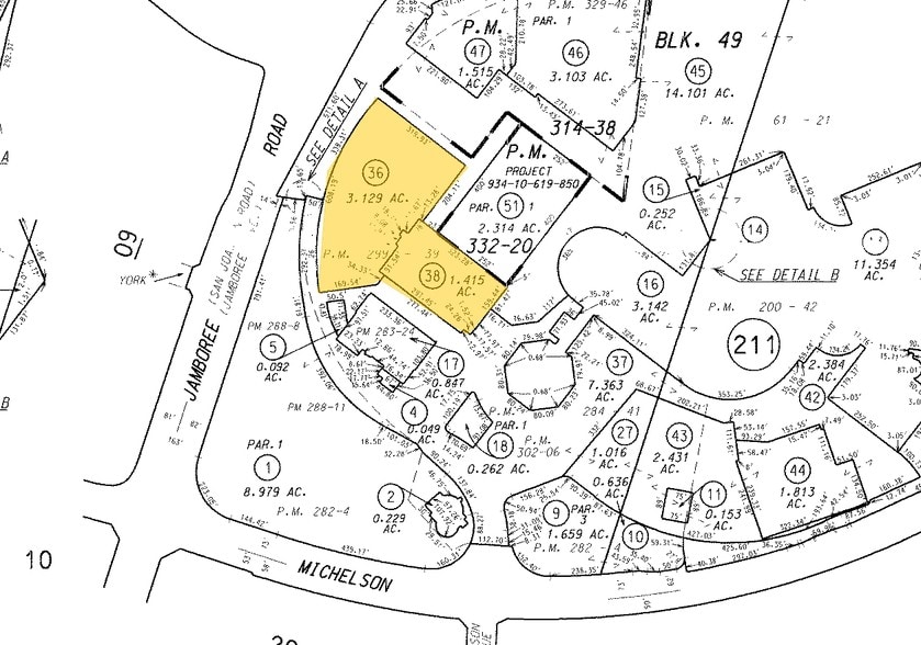 3121 Michelson Dr, Irvine, CA for lease - Plat Map - Image 2 of 7