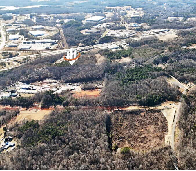 420 W Ritchie Rd, Salisbury, NC à vendre - Aérien - Image 3 de 5