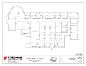 38705 7 Mile Rd, Livonia, MI à louer Plan d  tage- Image 1 de 1