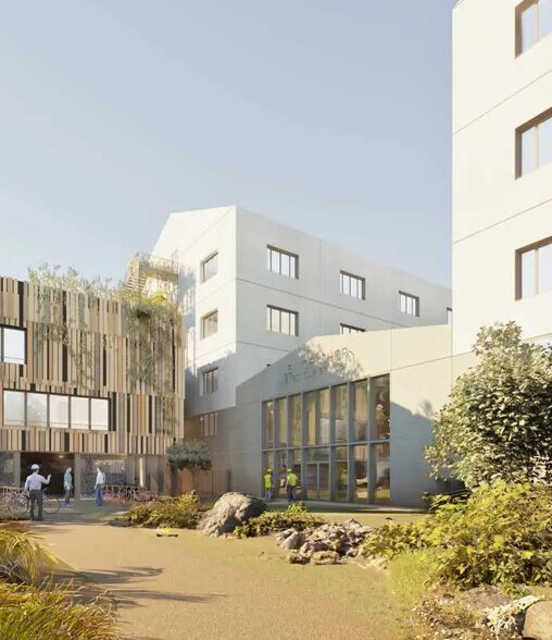 Bureau dans Villeurbanne à louer - Photo du bâtiment - Image 2 de 13