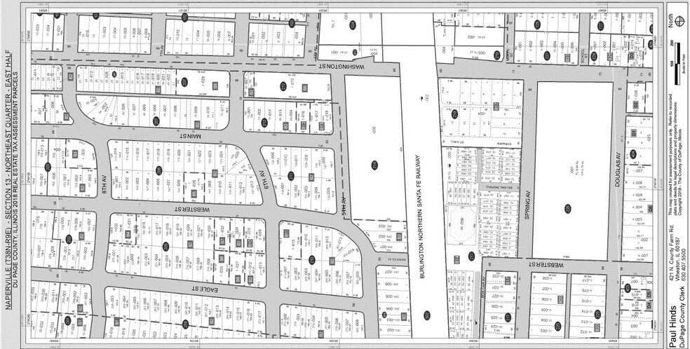 10 E School St, Naperville, IL for sale - Plat Map - Image 3 of 3