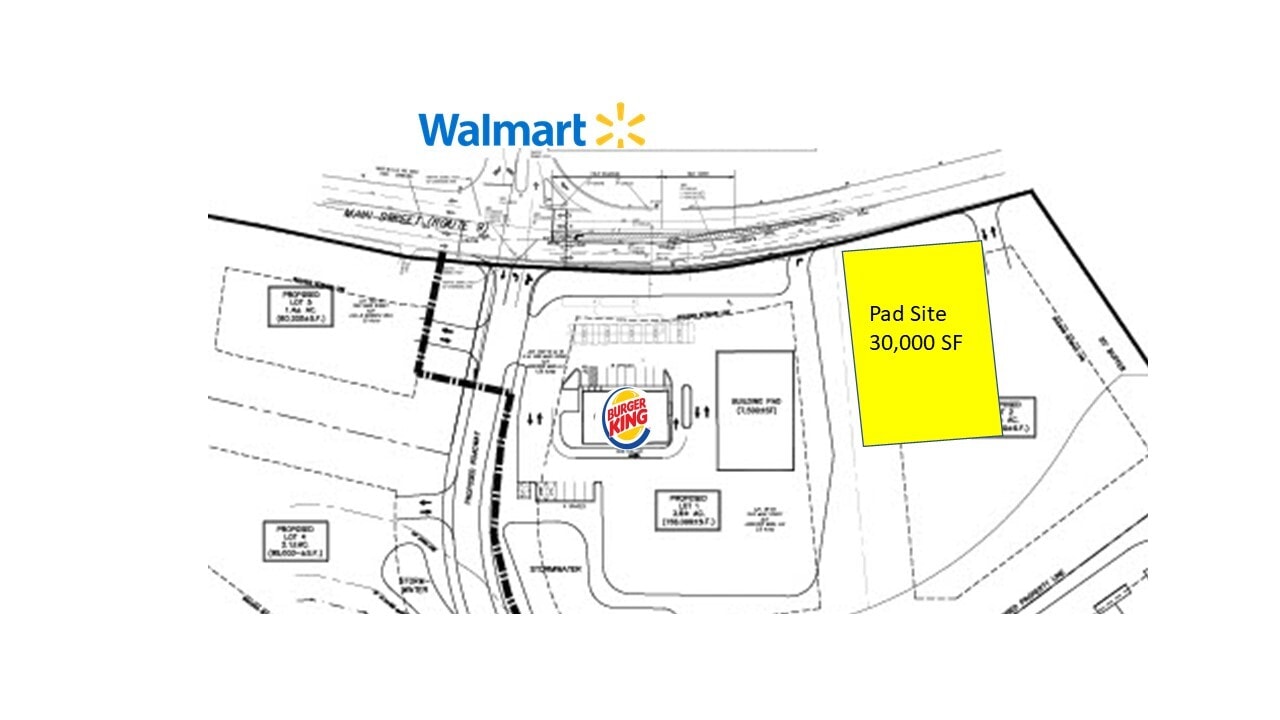1601 Main St, Leicester, MA for lease Plat Map- Image 1 of 2