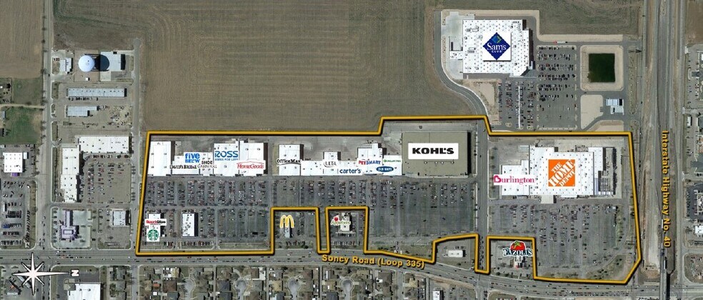 2500-3130 S Soncy Rd, Amarillo, TX for lease - Building Photo - Image 2 of 21