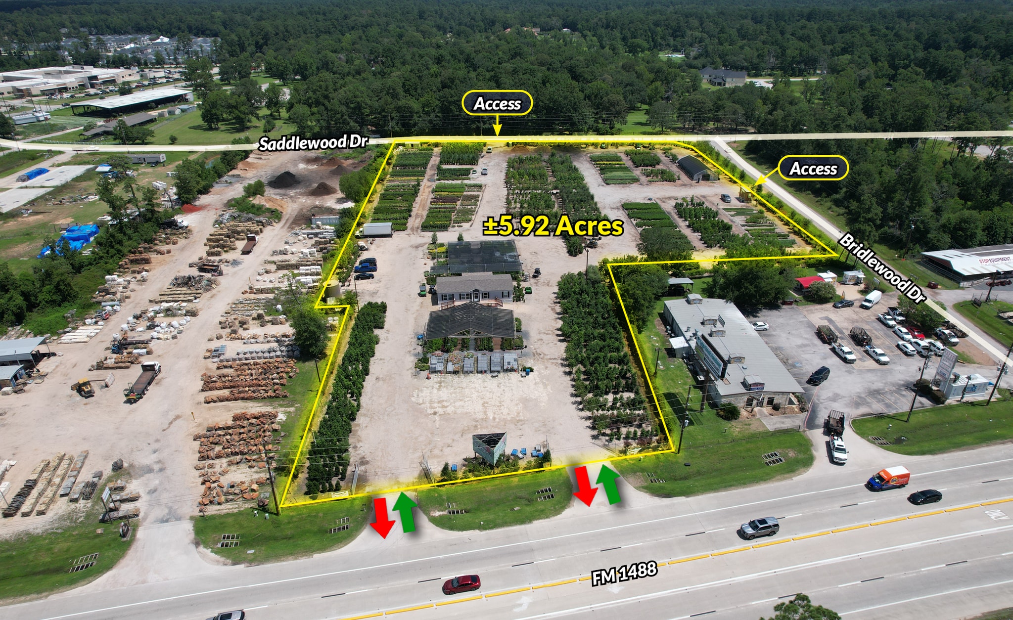 4598 FM 1488, Conroe, TX for sale Building Photo- Image 1 of 5