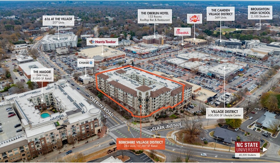 2118 Clark Ave, Raleigh, NC for lease - Aerial - Image 2 of 3