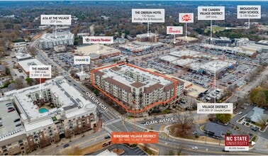 2118 Clark Ave, Raleigh, NC - Aerial map view