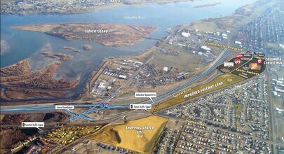 1550 Tapteal Dr, Richland, WA - Aérien  Vue de la carte