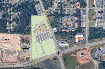 901 S Houston Lake Rd, Warner Robins, GA - Aerial  map view - Image1