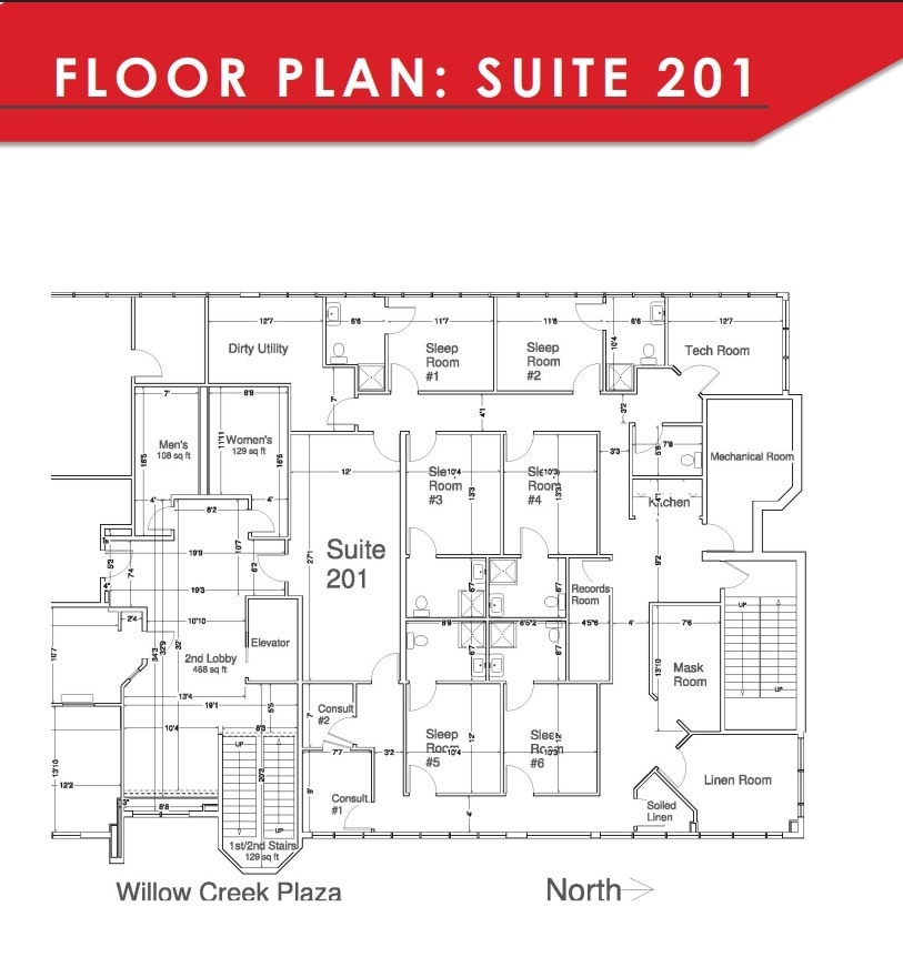 42180 Ford Rd, Canton, MI à louer Plan d’étage- Image 1 de 1