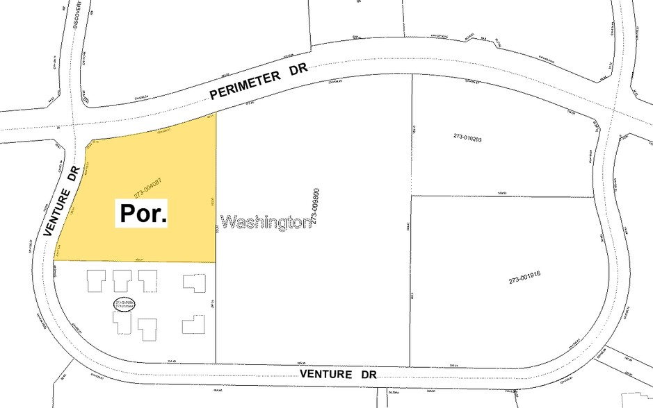 6000 Venture Dr, Dublin, OH à louer - Plan cadastral - Image 2 de 4