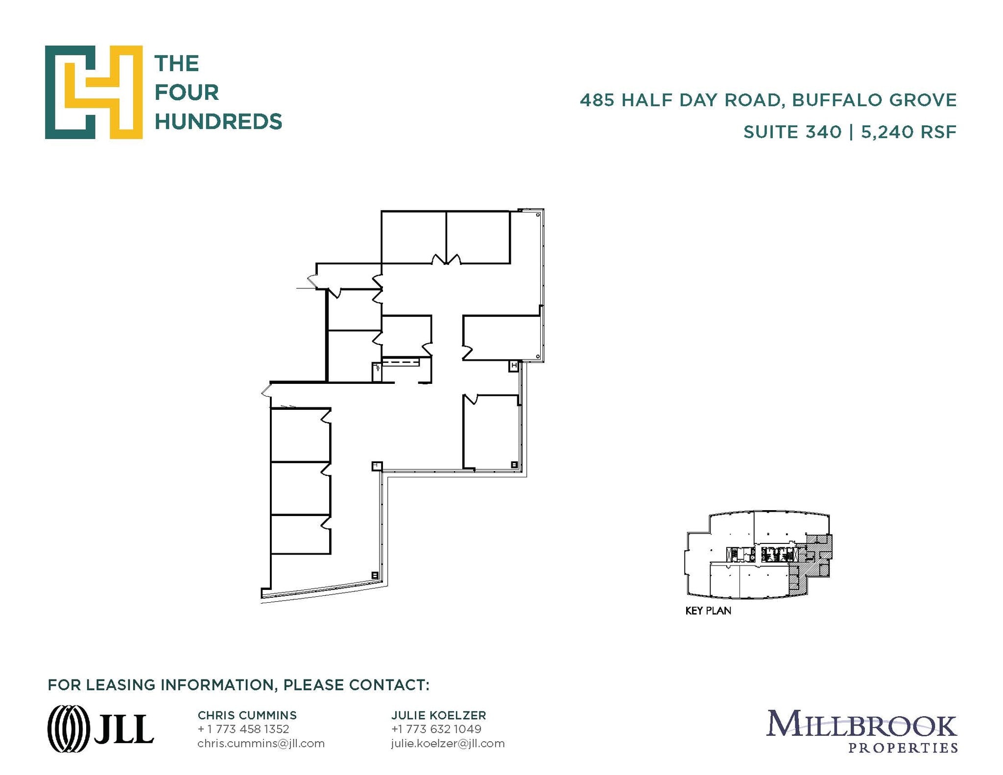 475-485 Half Day Rd, Lincolnshire, IL for lease Floor Plan- Image 1 of 1