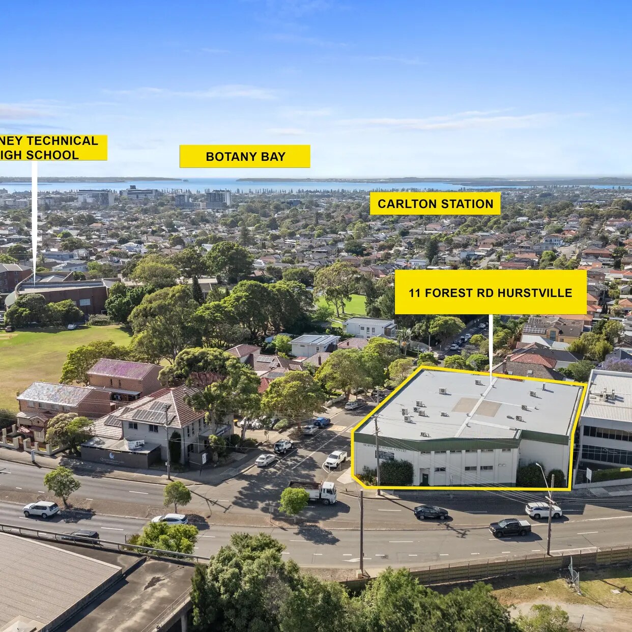 11 Forest Rd, Hurstville for sale Aerial- Image 1 of 7