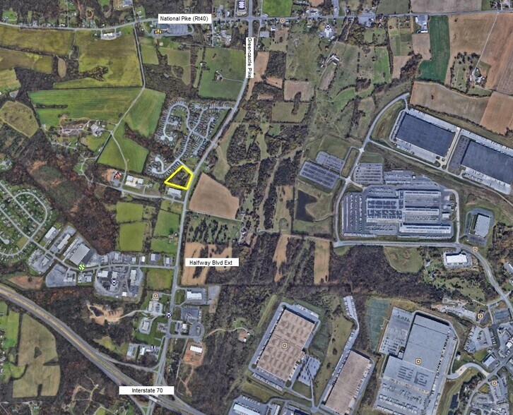 11920 Greencastle Pike, Hagerstown, MD à louer - Plan de site - Image 2 de 2