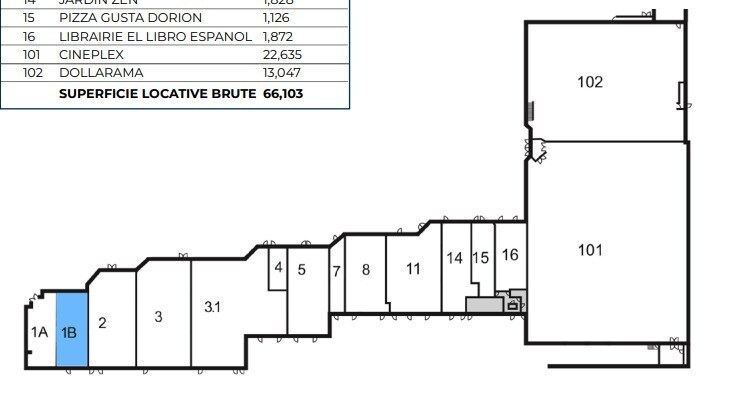 345-393 Boul Harwood, Vaudreuil-dorion, QC à louer Plan de site- Image 1 de 1