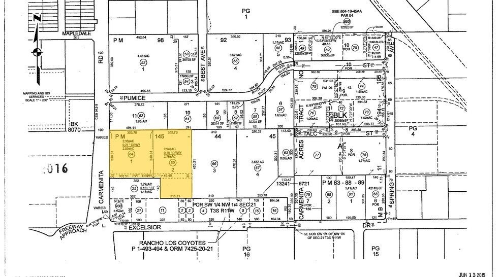 14820 Carmenita Rd, Norwalk, CA à louer - Plan cadastral - Image 2 de 6