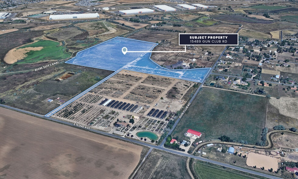 15489 Gun Club Rd, Brighton, CO for lease - Aerial - Image 2 of 3
