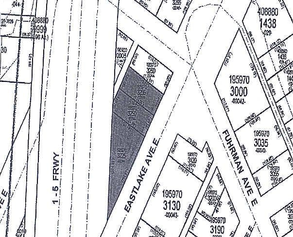 3213-3221 Eastlake Ave E, Seattle, WA for sale - Plat Map - Image 2 of 5