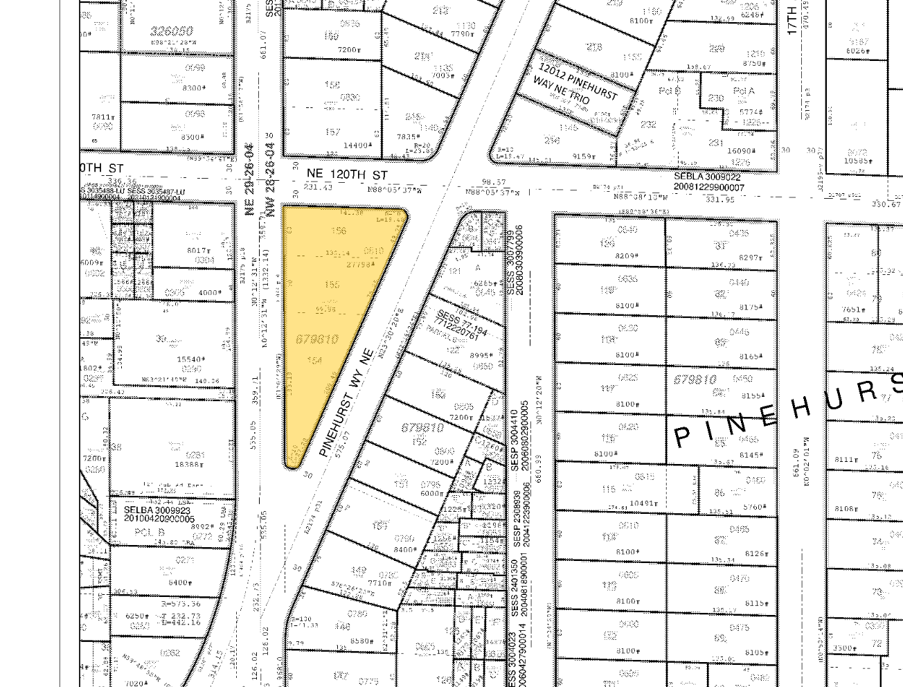 11730 15th Ave NE, Seattle, WA for sale Plat Map- Image 1 of 2