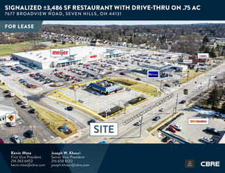 Plus de détails pour 7677 Broadview Rd, Seven Hills, OH - Vente au détail à louer